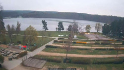 Přehrada, hráz, pláž