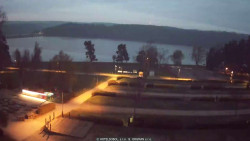 Přehrada, hráz, pláž