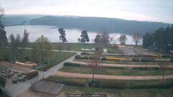 Přehrada, hráz, pláž