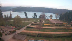 Přehrada, hráz, pláž