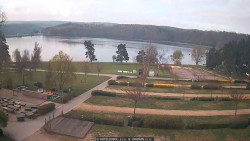 Přehrada, hráz, pláž