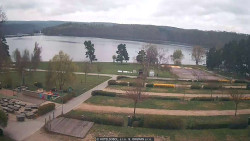 Přehrada, hráz, pláž