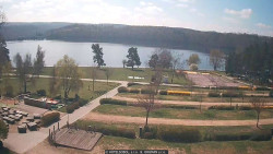 Přehrada, hráz, pláž