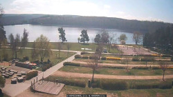 Přehrada, hráz, pláž