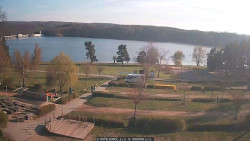 Přehrada, hráz, pláž