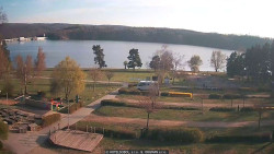 Přehrada, hráz, pláž