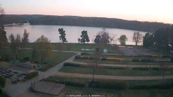 Přehrada, hráz, pláž