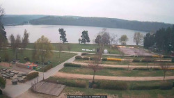 Přehrada, hráz, pláž