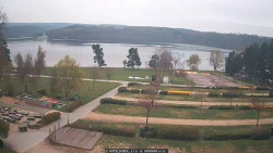 Přehrada, hráz, pláž