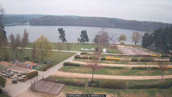 Přehrada, hráz, pláž