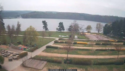 Přehrada, hráz, pláž