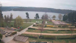 Přehrada, hráz, pláž