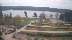 Přehrada, hráz, pláž