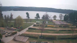 Přehrada, hráz, pláž