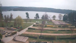 Přehrada, hráz, pláž