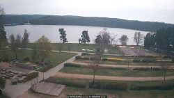 Přehrada, hráz, pláž