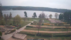 Přehrada, hráz, pláž