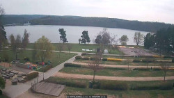 Přehrada, hráz, pláž