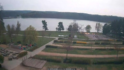 Přehrada, hráz, pláž