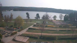 Přehrada, hráz, pláž