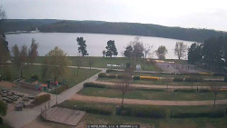 Přehrada, hráz, pláž