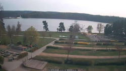 Přehrada, hráz, pláž