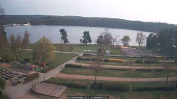 Přehrada, hráz, pláž