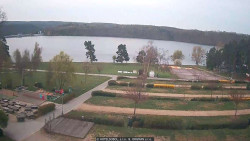 Přehrada, hráz, pláž