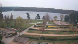 Přehrada, hráz, pláž