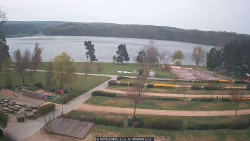 Přehrada, hráz, pláž