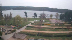 Přehrada, hráz, pláž