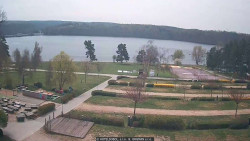 Přehrada, hráz, pláž