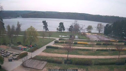 Přehrada, hráz, pláž