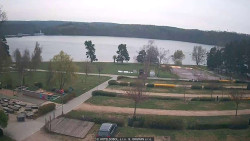 Přehrada, hráz, pláž