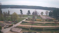 Přehrada, hráz, pláž