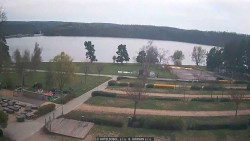 Přehrada, hráz, pláž