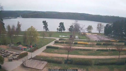 Přehrada, hráz, pláž