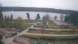 Přehrada, hráz, pláž