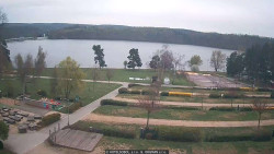 Přehrada, hráz, pláž