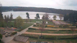 Přehrada, hráz, pláž