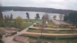 Přehrada, hráz, pláž