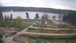 Přehrada, hráz, pláž