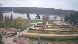 Přehrada, hráz, pláž