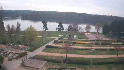 Přehrada, hráz, pláž