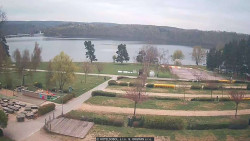 Přehrada, hráz, pláž