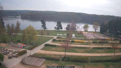 Přehrada, hráz, pláž