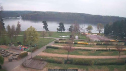 Přehrada, hráz, pláž