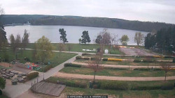 Přehrada, hráz, pláž