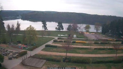 Přehrada, hráz, pláž