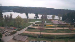 Přehrada, hráz, pláž